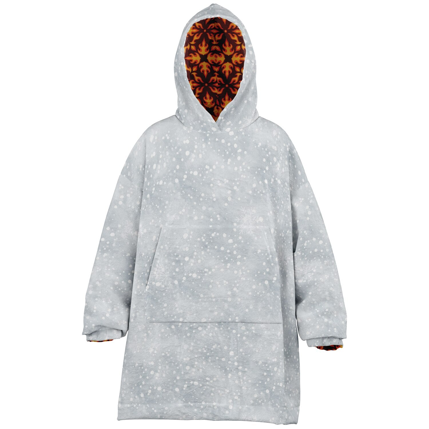 Youth Reversible Snug Hoodie - LET IT SNOW