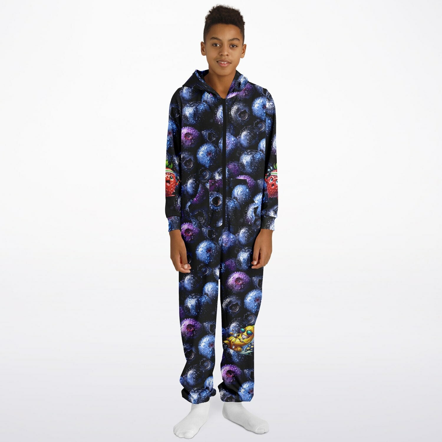 Athletic Youth Jumpsuit - BERRY SMOOTH