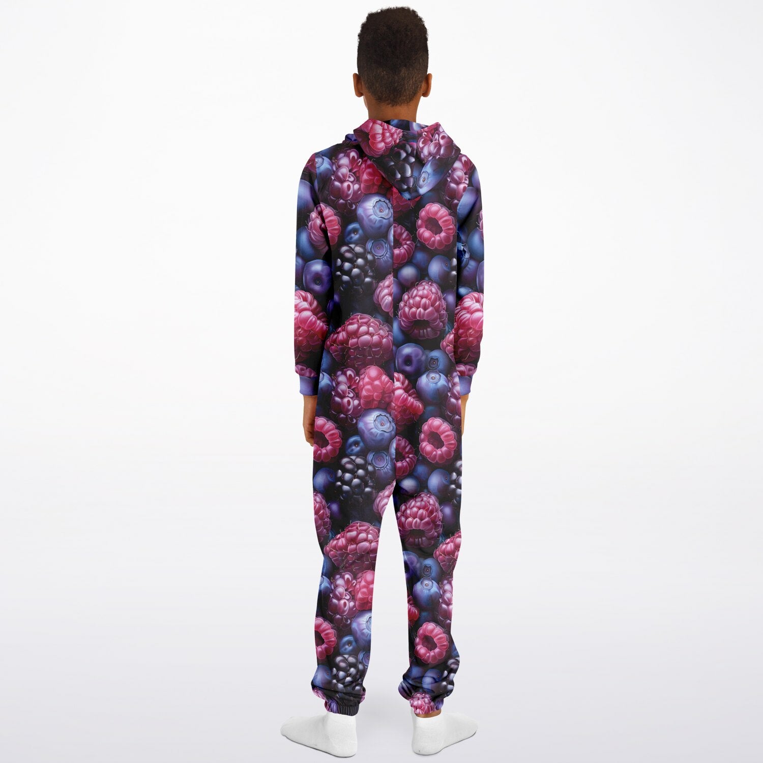 Athletic Youth Jumpsuit - BERRY SWEET