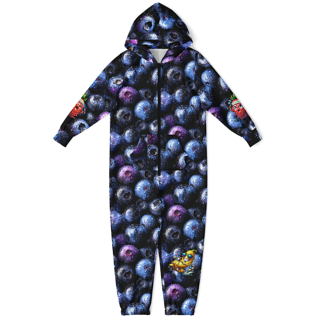 Athletic Youth Jumpsuit - BERRY SMOOTH