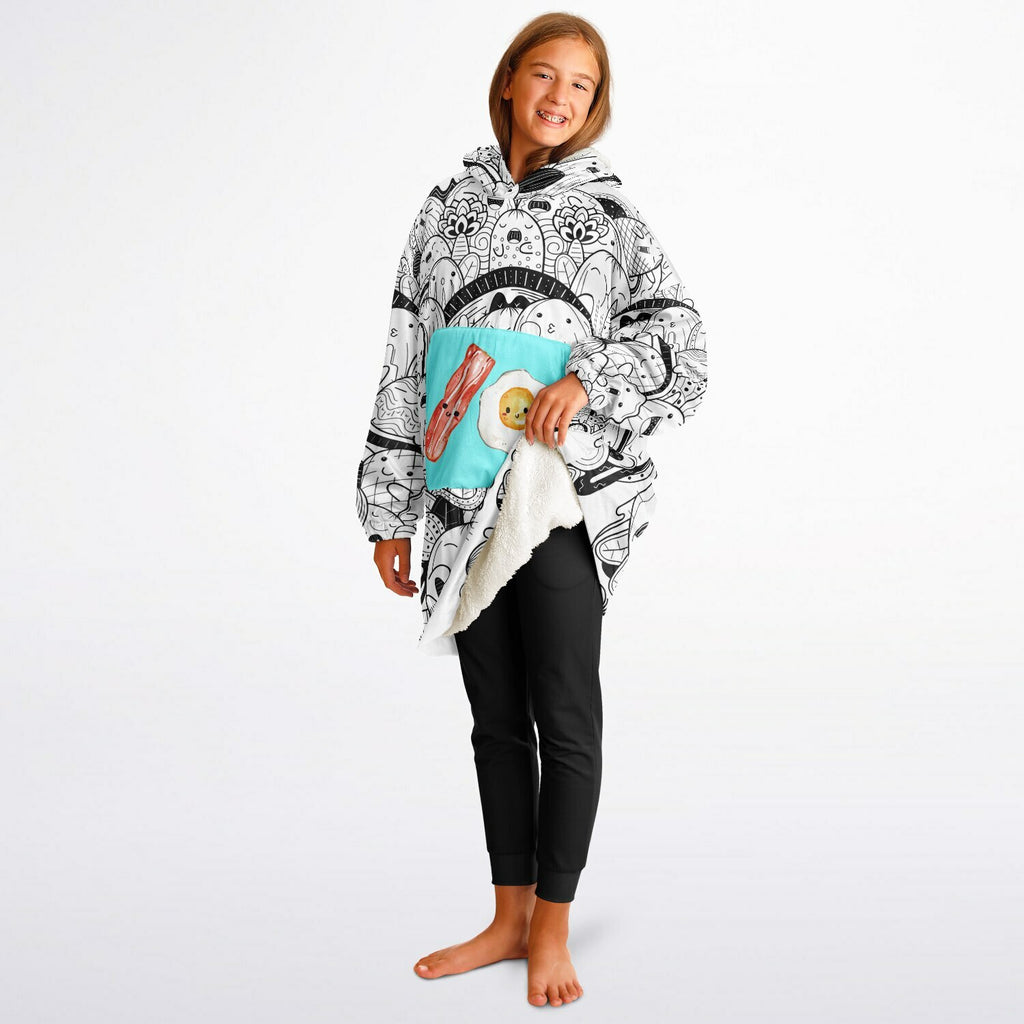 Youth Snug Hoodie - EGGS AND BACON
