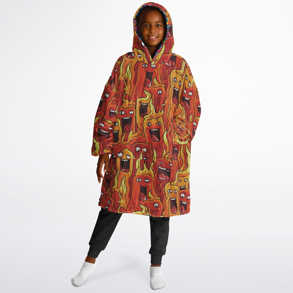 Youth Reversible Snug Hoodie - SWEET AND SPICY