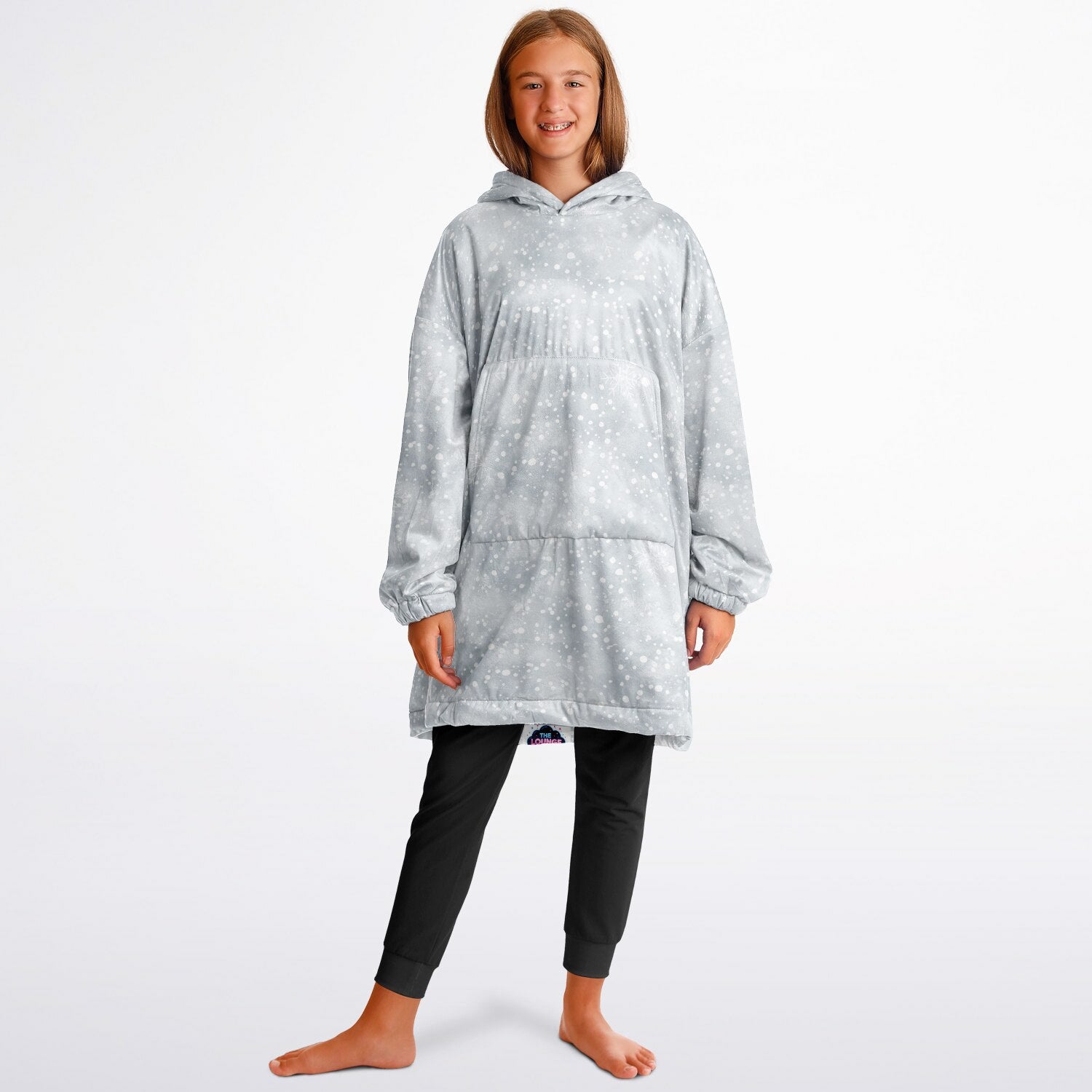 Youth Snug Hoodie - JUST SLEIGHING IT