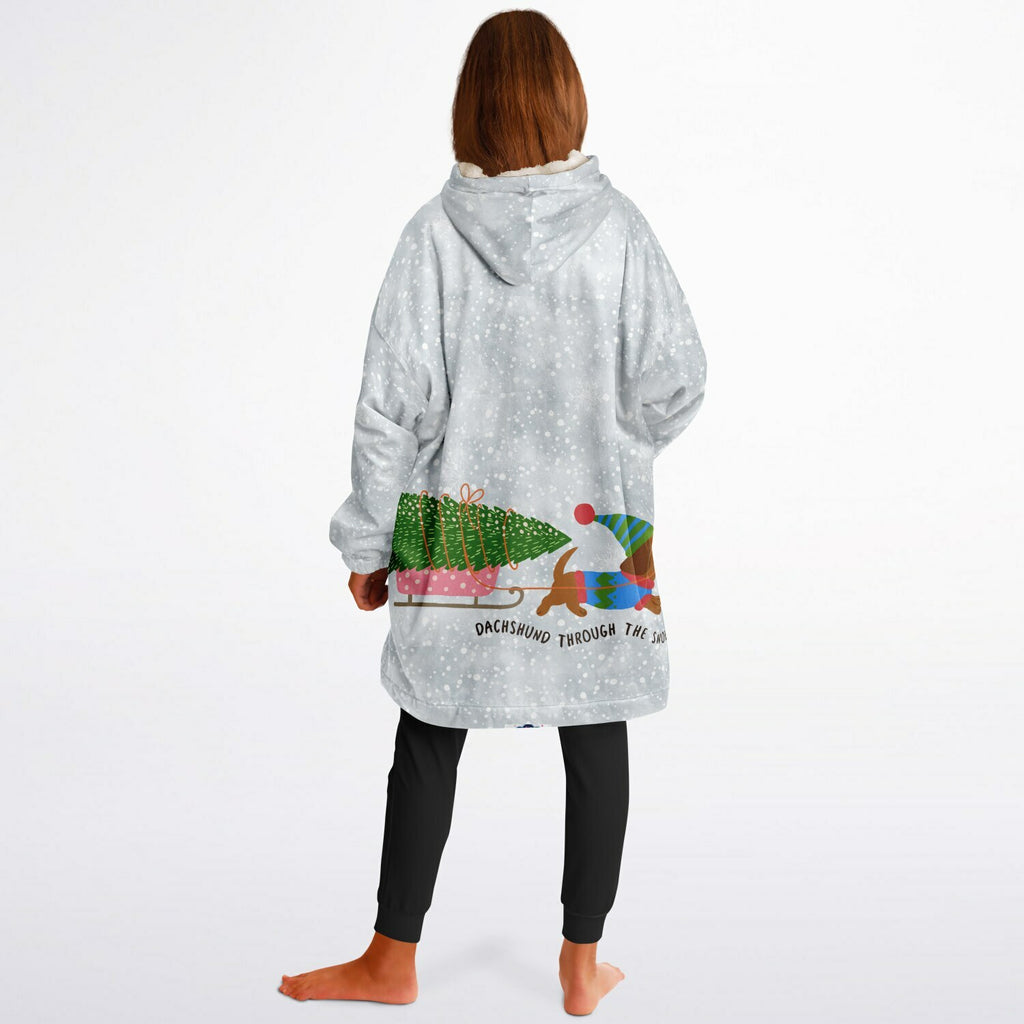 Youth Snug Hoodie - JUST SLEIGHING IT