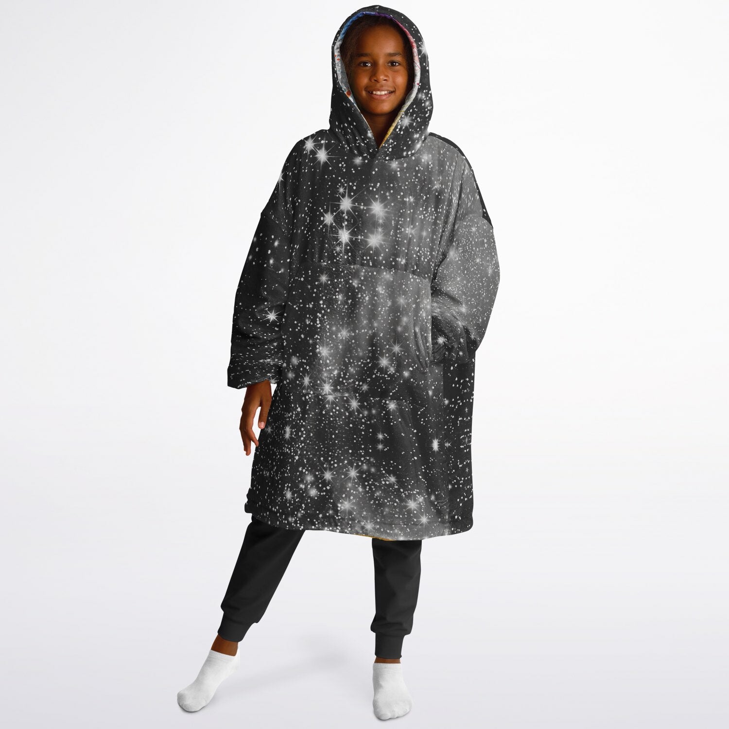 Youth Reversible Snug Hoodie - GO BATTY