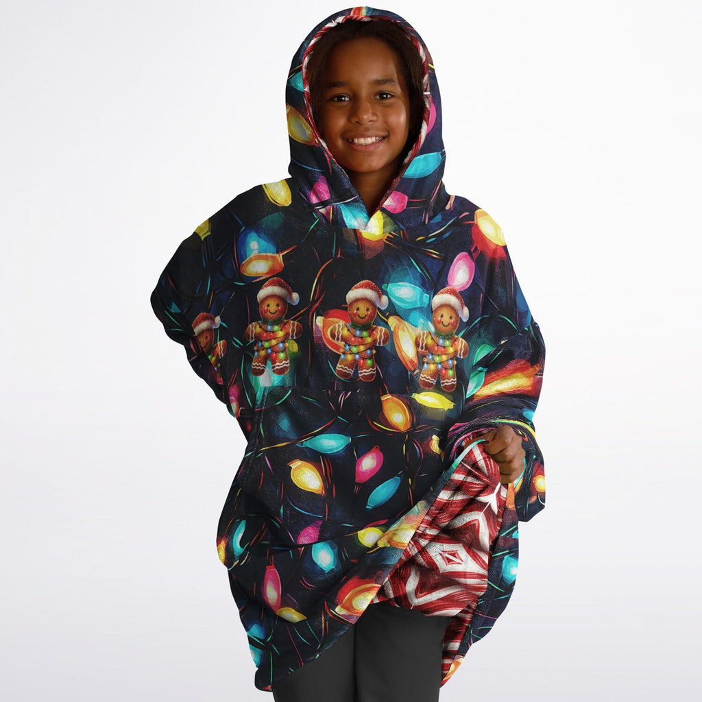 Youth Reversible Snug Hoodie - BE MERRY