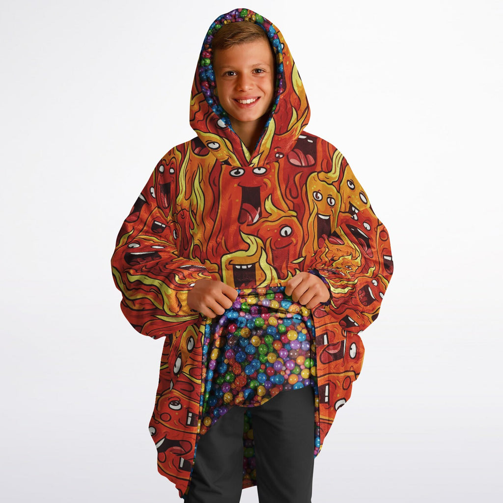 Youth Reversible Snug Hoodie - SWEET AND SPICY