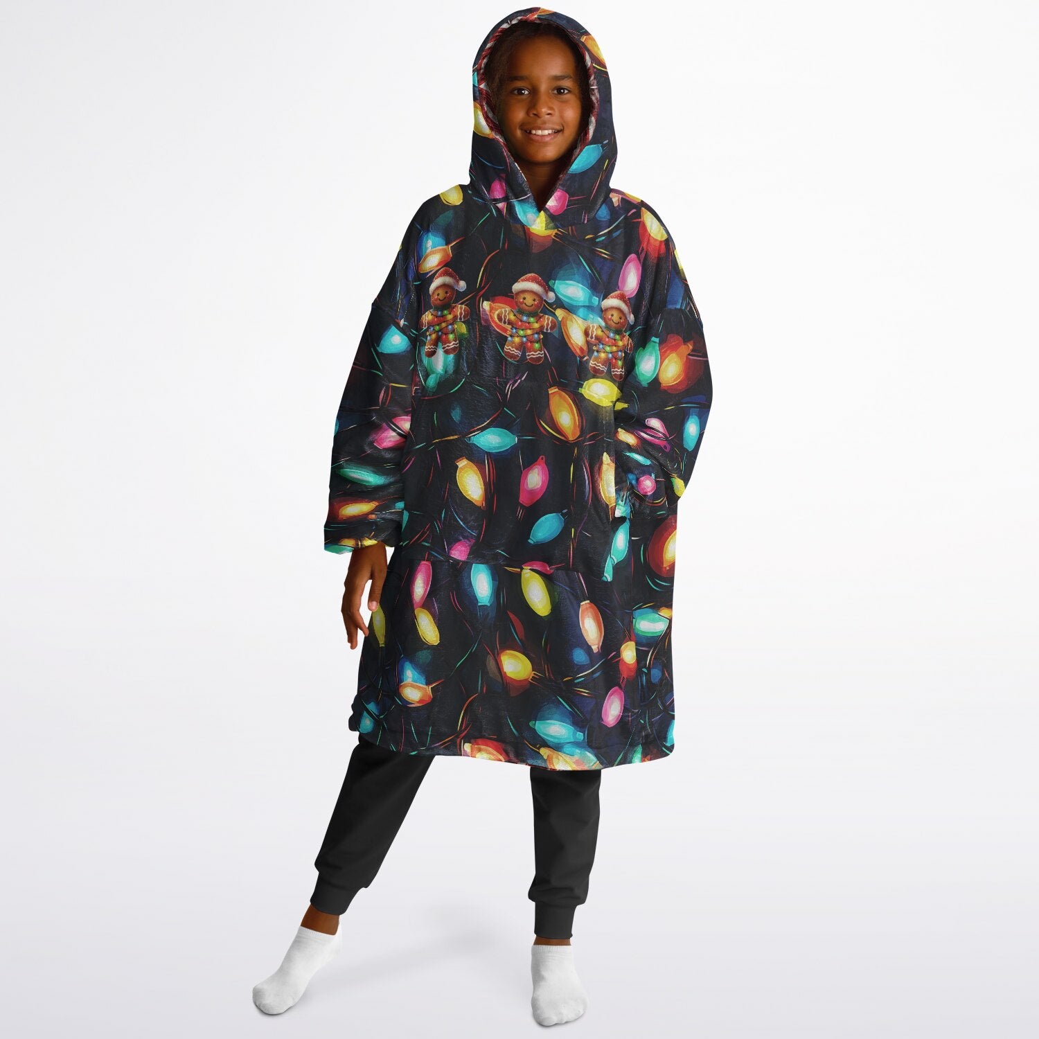 Youth Reversible Snug Hoodie - BE MERRY