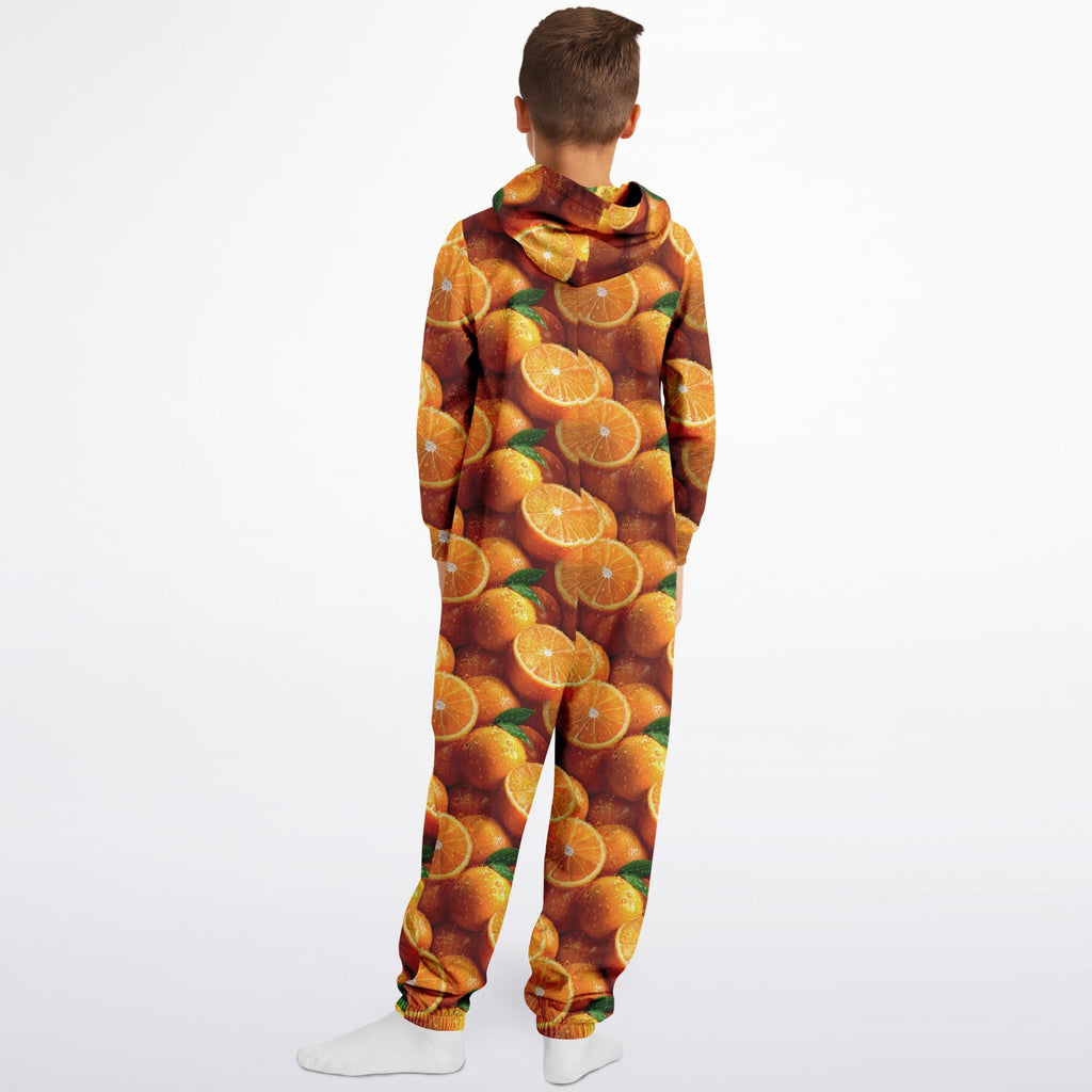 Athletic Youth Jumpsuit - ORANGE YOU GLAD