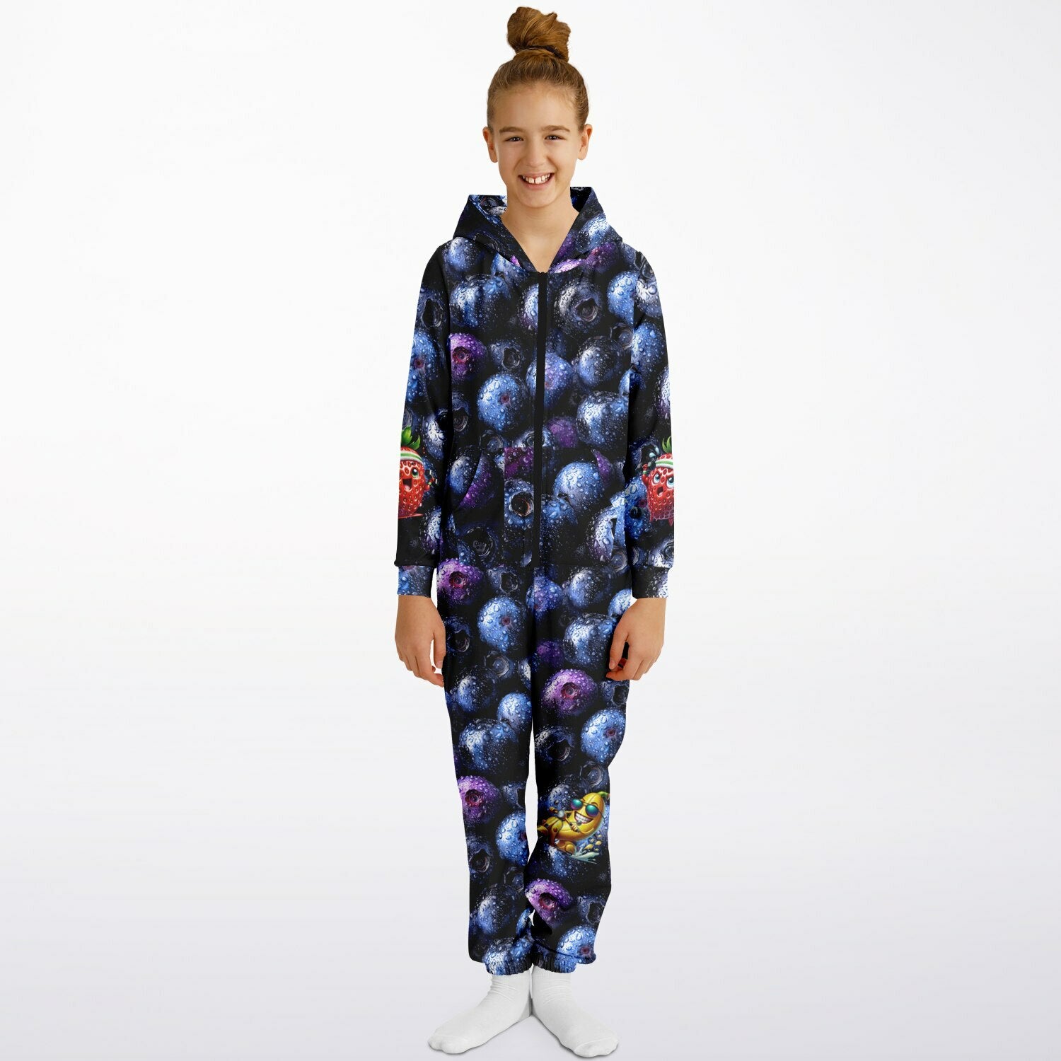 Athletic Youth Jumpsuit - BERRY SMOOTH