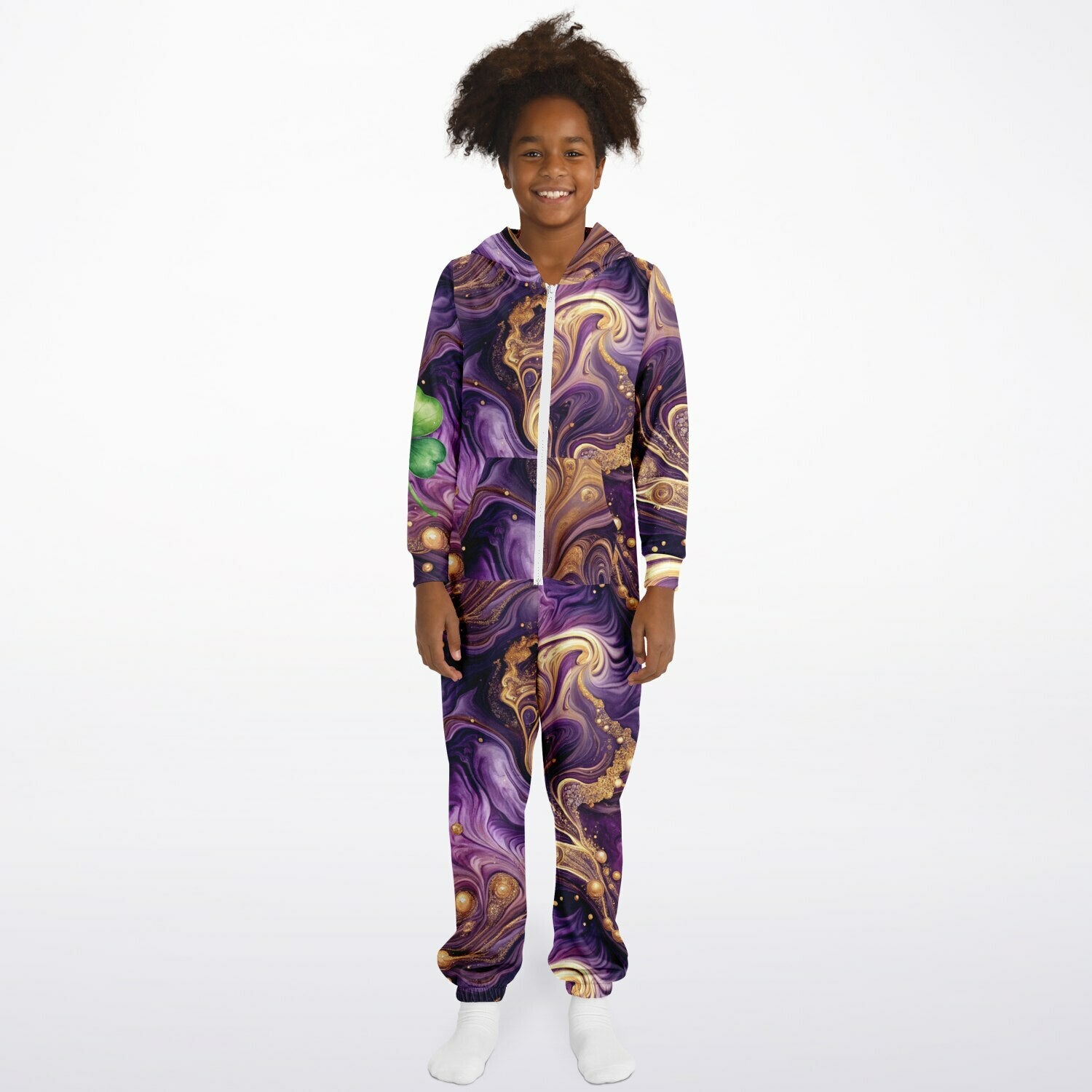 Athletic Youth Jumpsuit - LUCK ON MY SIDE