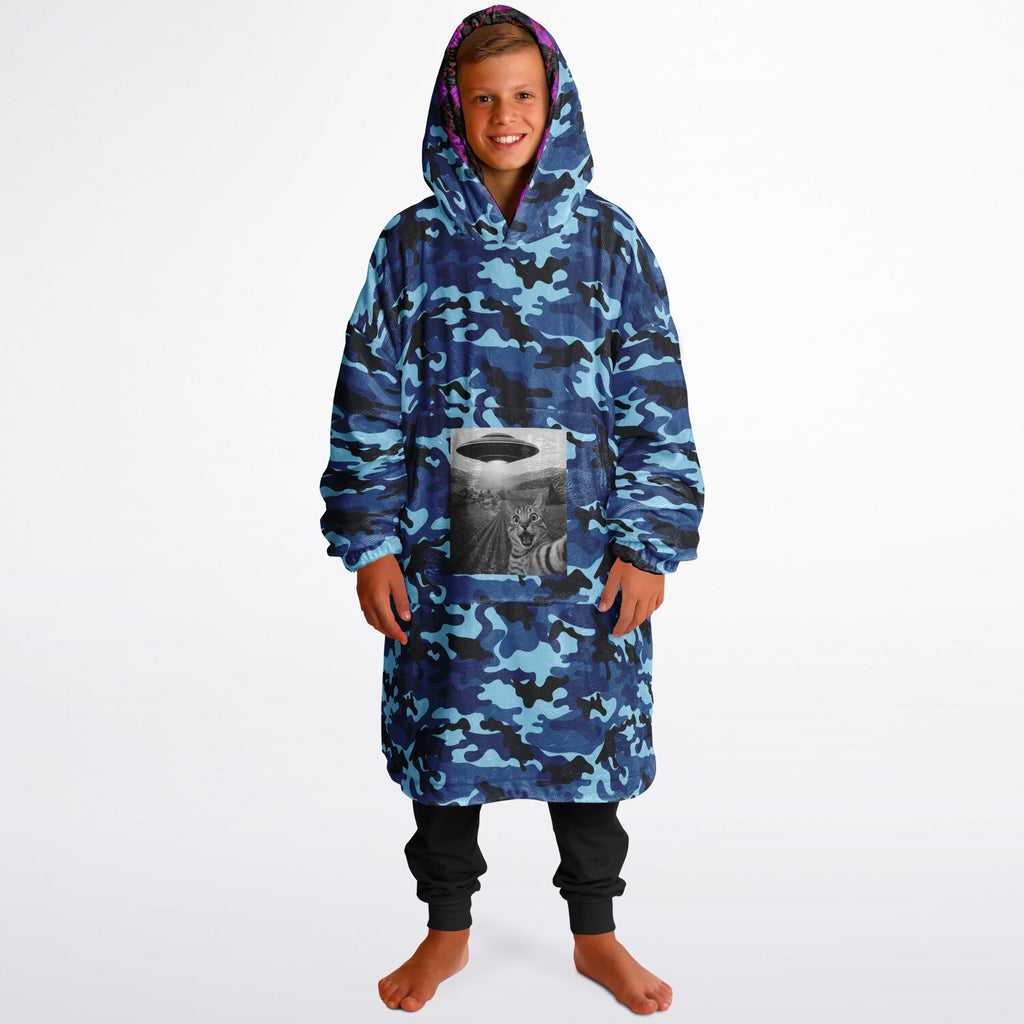 Youth Reversible Snug Hoodie - SELFIE