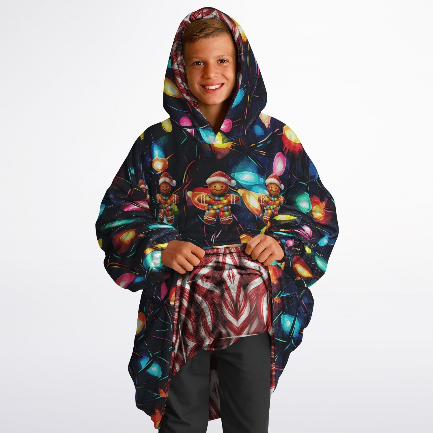 Youth Reversible Snug Hoodie - BE MERRY