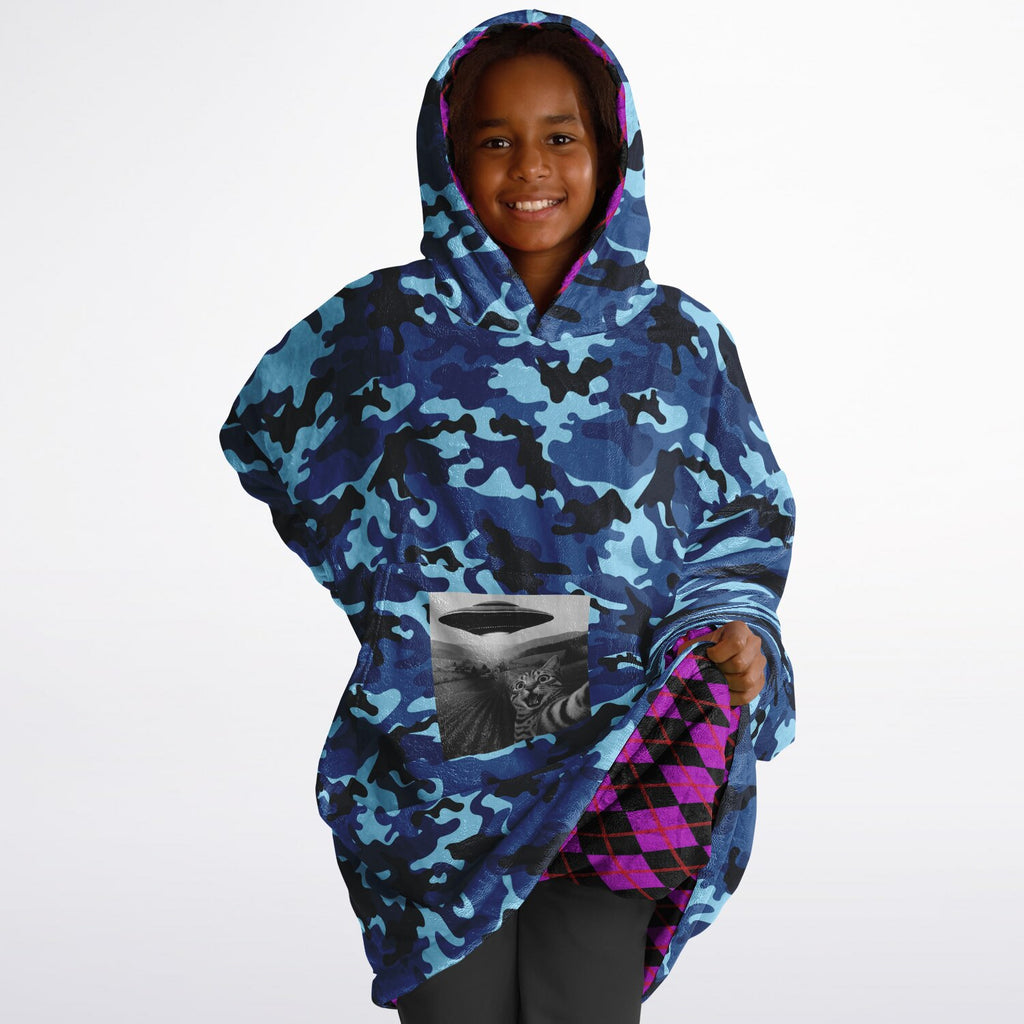 Youth Reversible Snug Hoodie - SELFIE