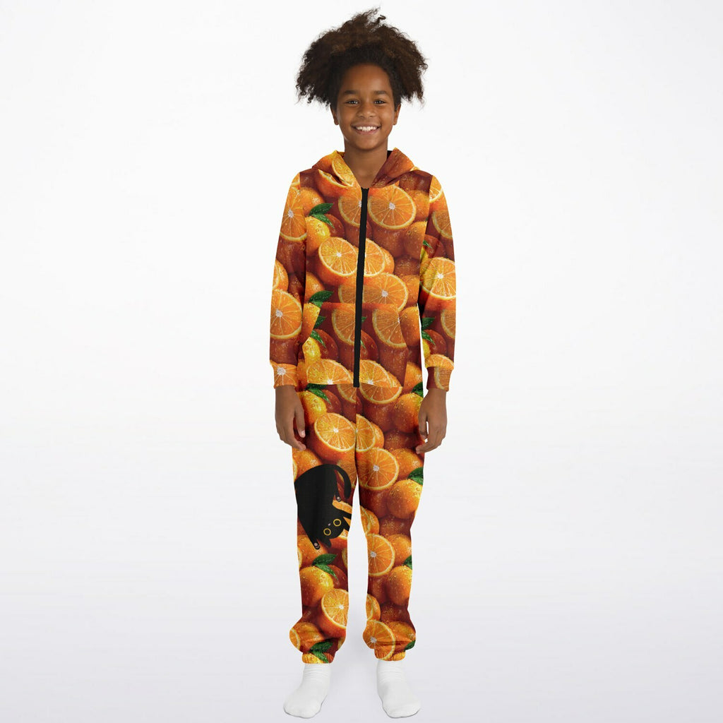 Athletic Youth Jumpsuit - ORANGE YOU GLAD