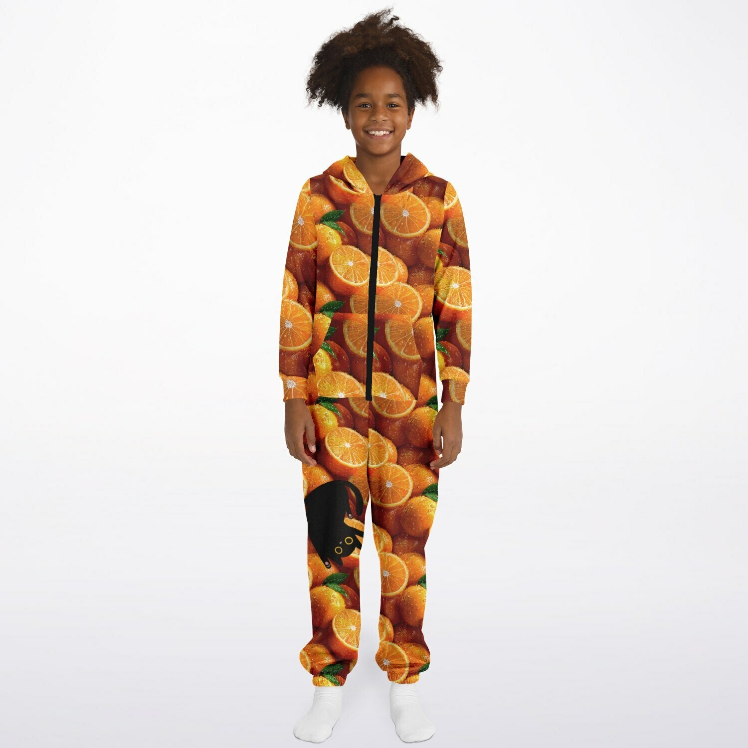 Athletic Youth Jumpsuit - ORANGE YOU GLAD