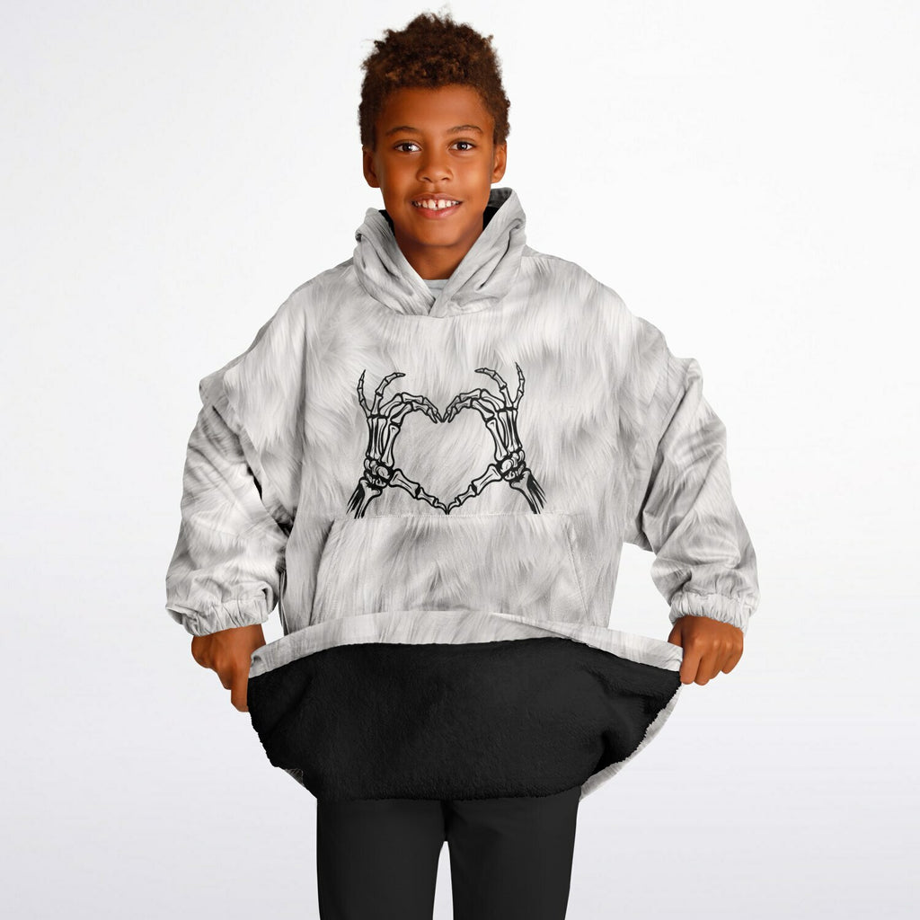 Youth Snug Hoodie - SENDING LOVE