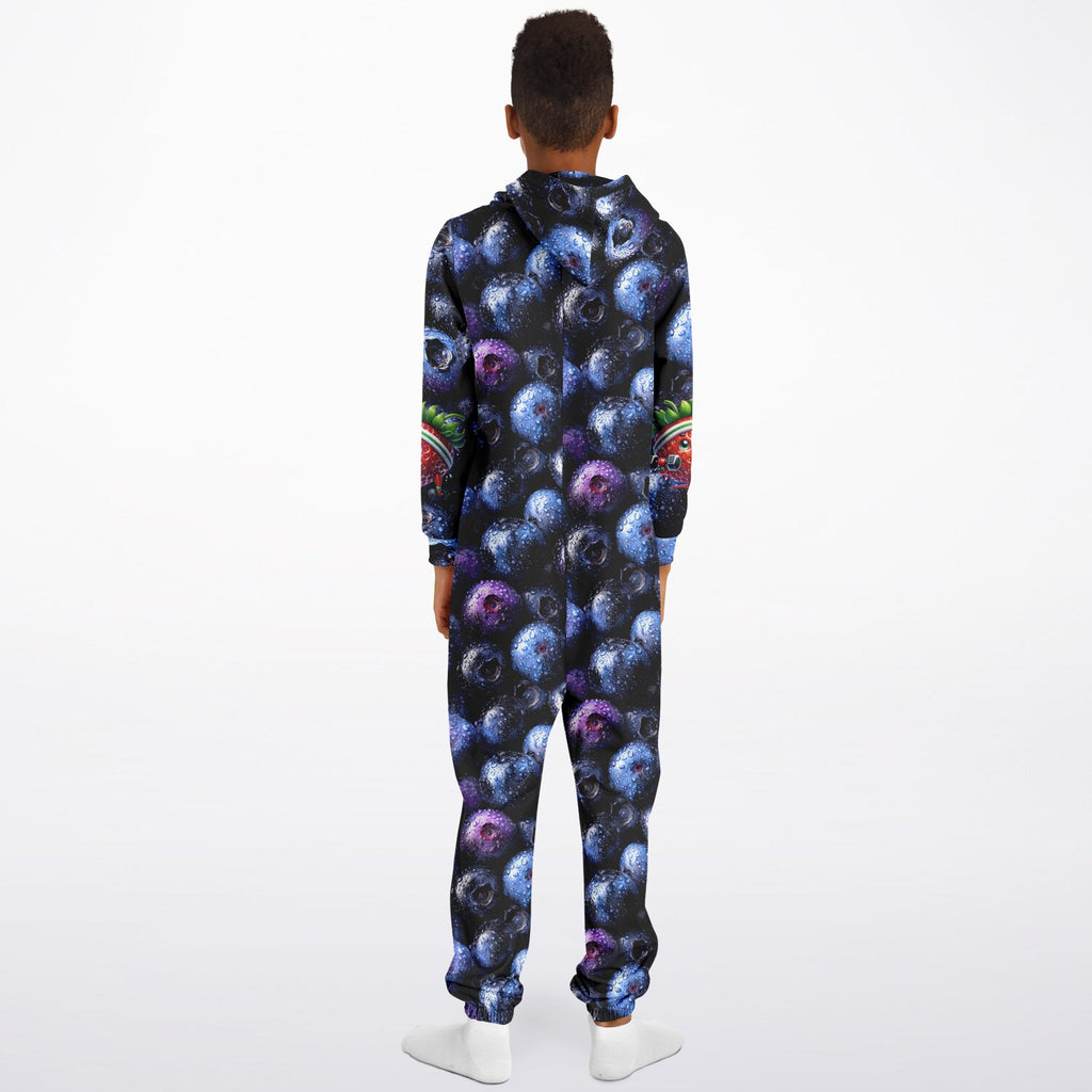 Athletic Youth Jumpsuit - BERRY SMOOTH