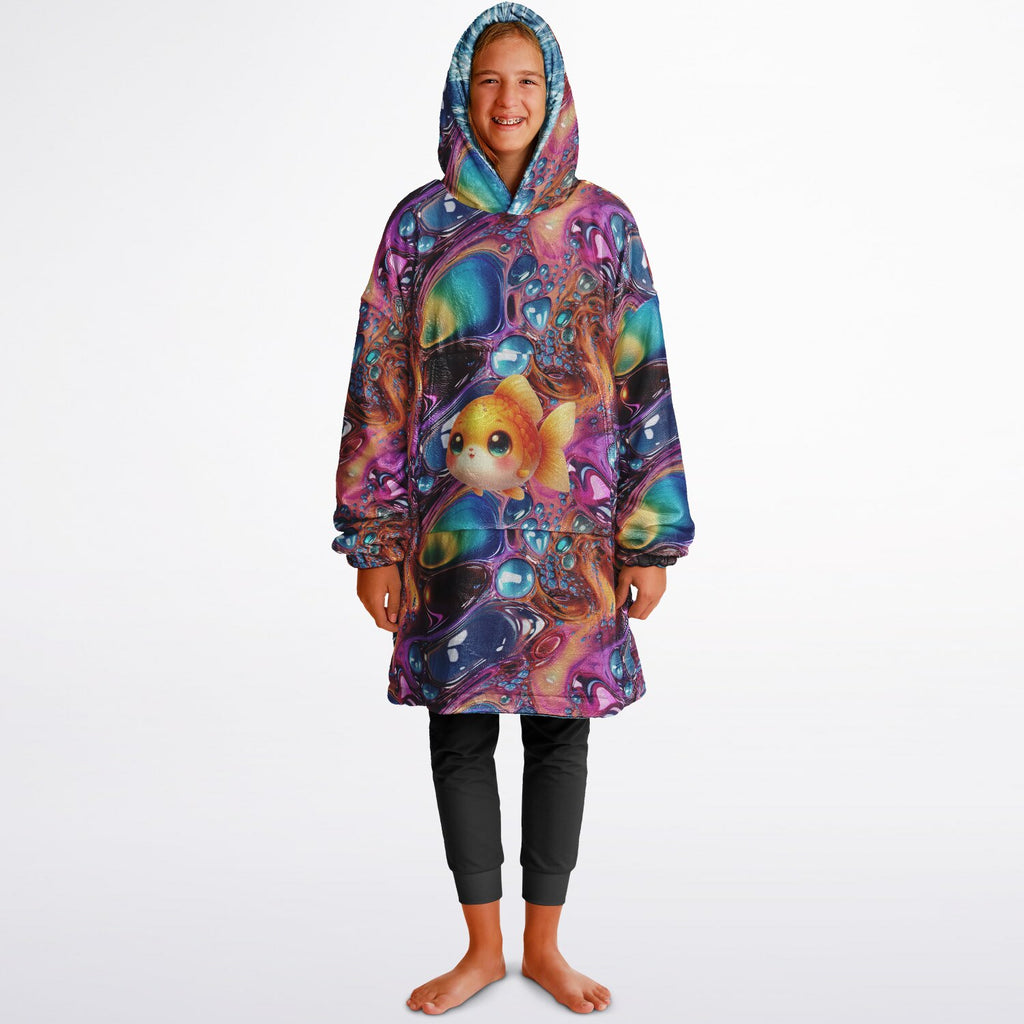 Youth Reversible Snug Hoodie - FEISTY FISH