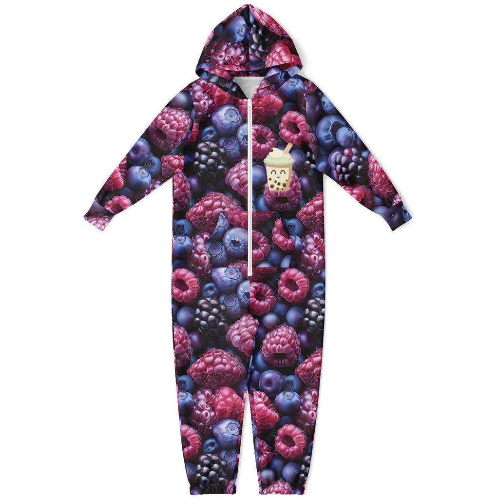 Athletic Youth Jumpsuit - BERRY SWEET