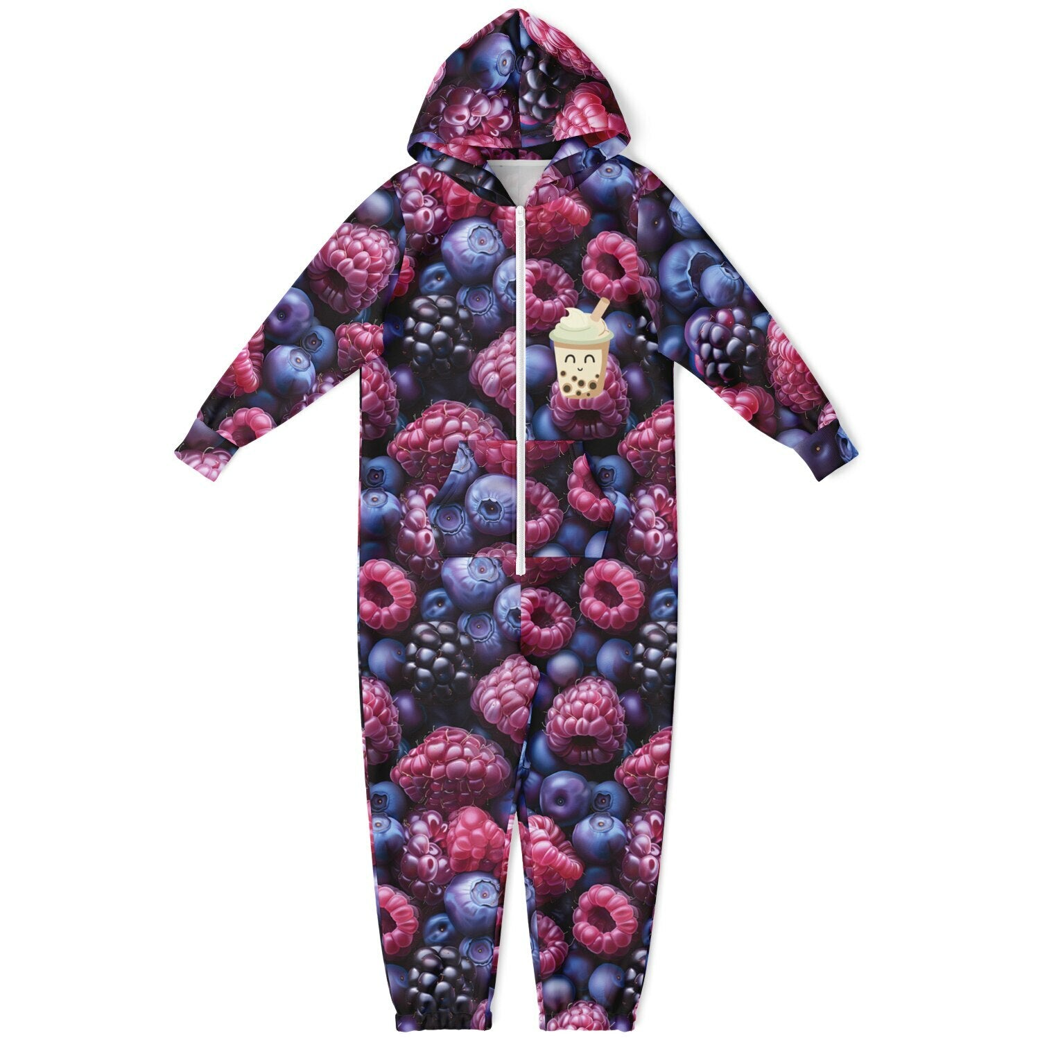 Athletic Youth Jumpsuit - BERRY SWEET